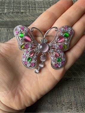 Vintage Butler Butterfly Brooch